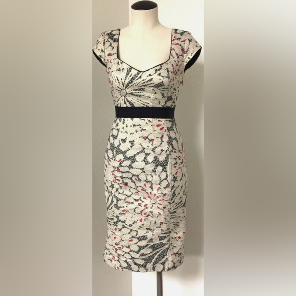 Jigsaw Brocade Pencil Dress